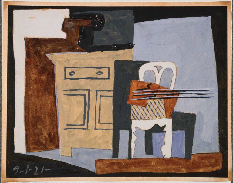 Picasso 1921 Studio Corner